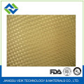 Tejido de Kevlar de fibra de carbono 400GSM tejido liso